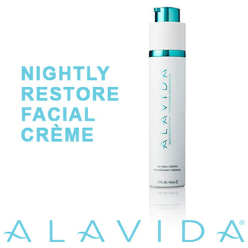 Alavida Nightly Restore Facial Crème كريم تجديد الوجه الليلي ألافيدا