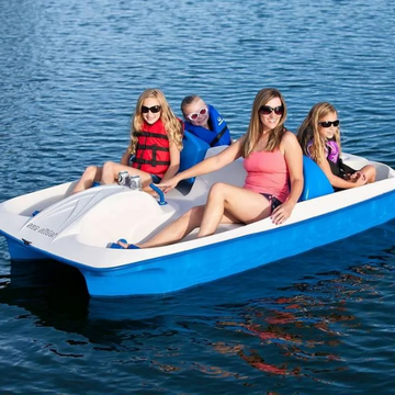 Paddle Boating With Dogs